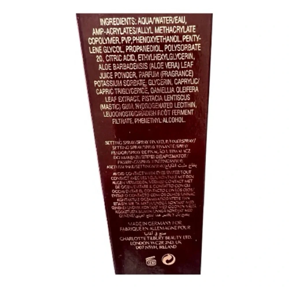 Charlotte Tilbury Airbrush Flawless Setting Spray 100ml Full Size New
